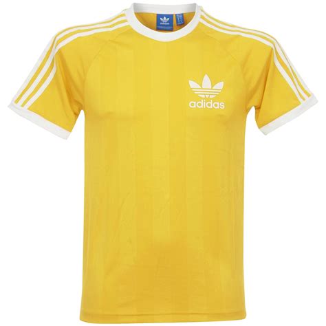 yellow adidas t shirt